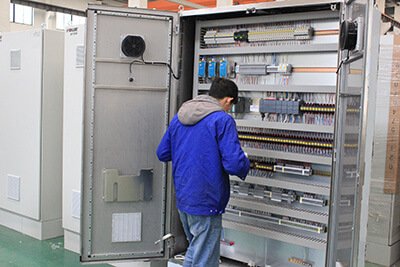 9. Electrical control cabinet assembling commissioning inspecting 9. Electrical control cabinet assembling commissioning inspecting