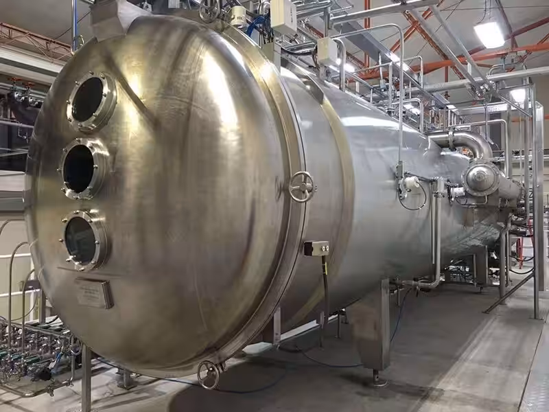 Malterxco S.A. Vacuum Belt Dryer Project in Chile 2