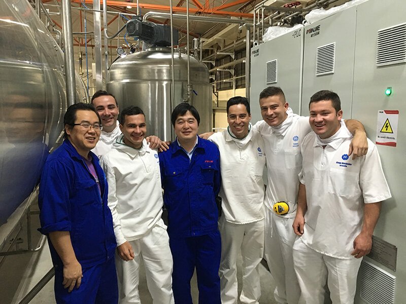 Nutresa Group Vacuum Belt Dryer Project in Colombia Minjie Team