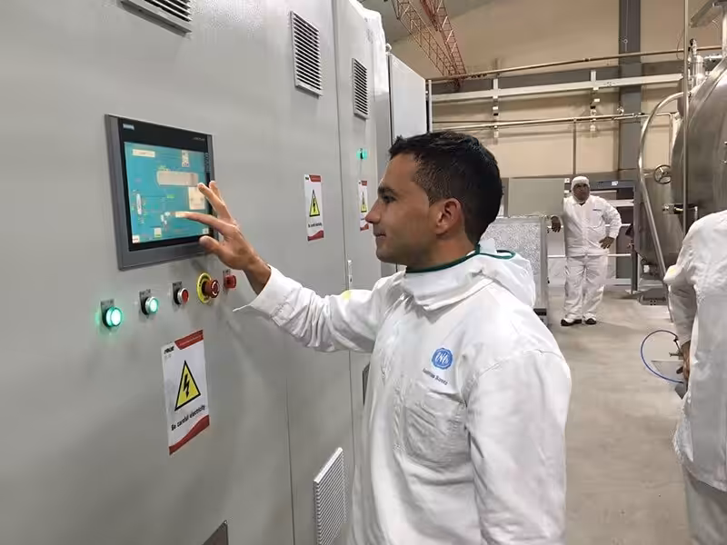 Nutresa Group Vacuum Belt Dryer Project in Colombia team