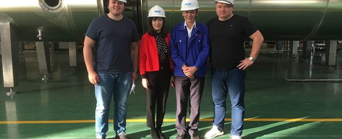T.B Fruit Vacuum Belt Dryer Project in Ukraine 1