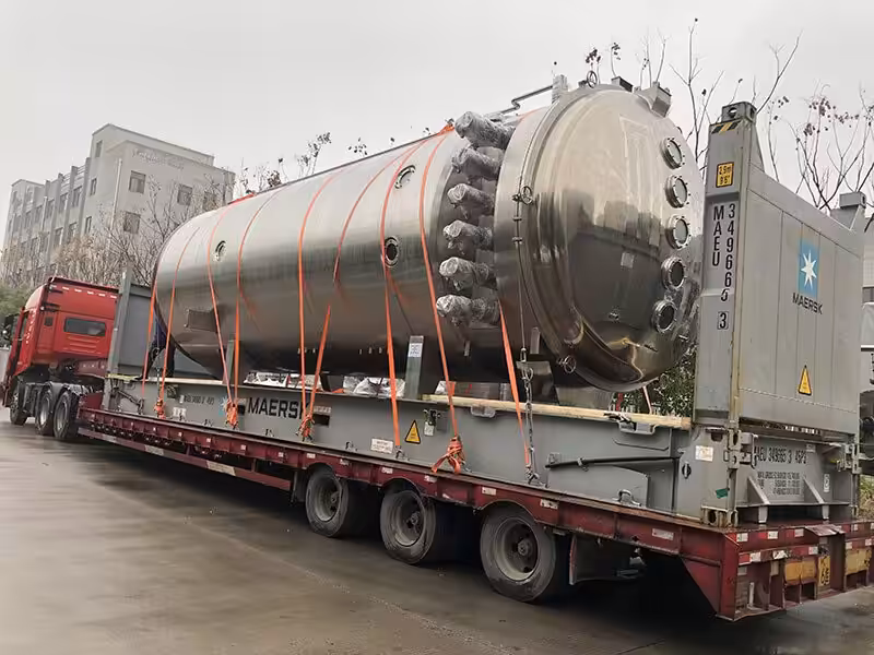 T.B Fruit Vacuum Belt Dryer Project in Ukraine 2