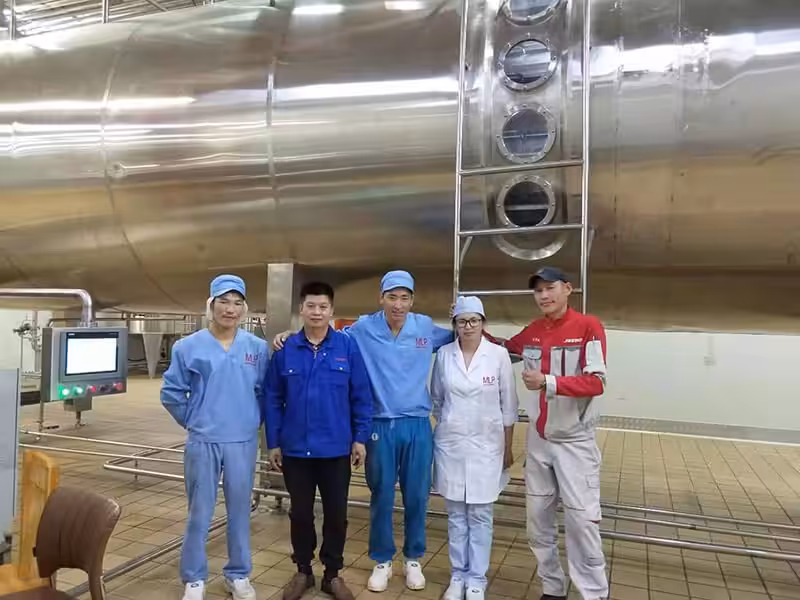 TESO Group Vacuum Belt Dryer and Vacuum Low temperature evaporator Project in Mongolia 1