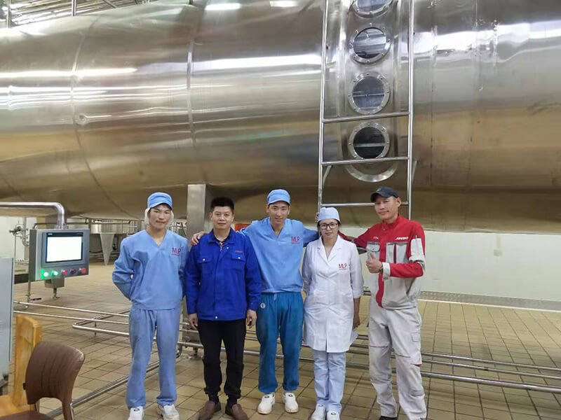 TESO Group Vacuum Belt Dryer and Vacuum Low temperature evaporator Project in Mongolia 1