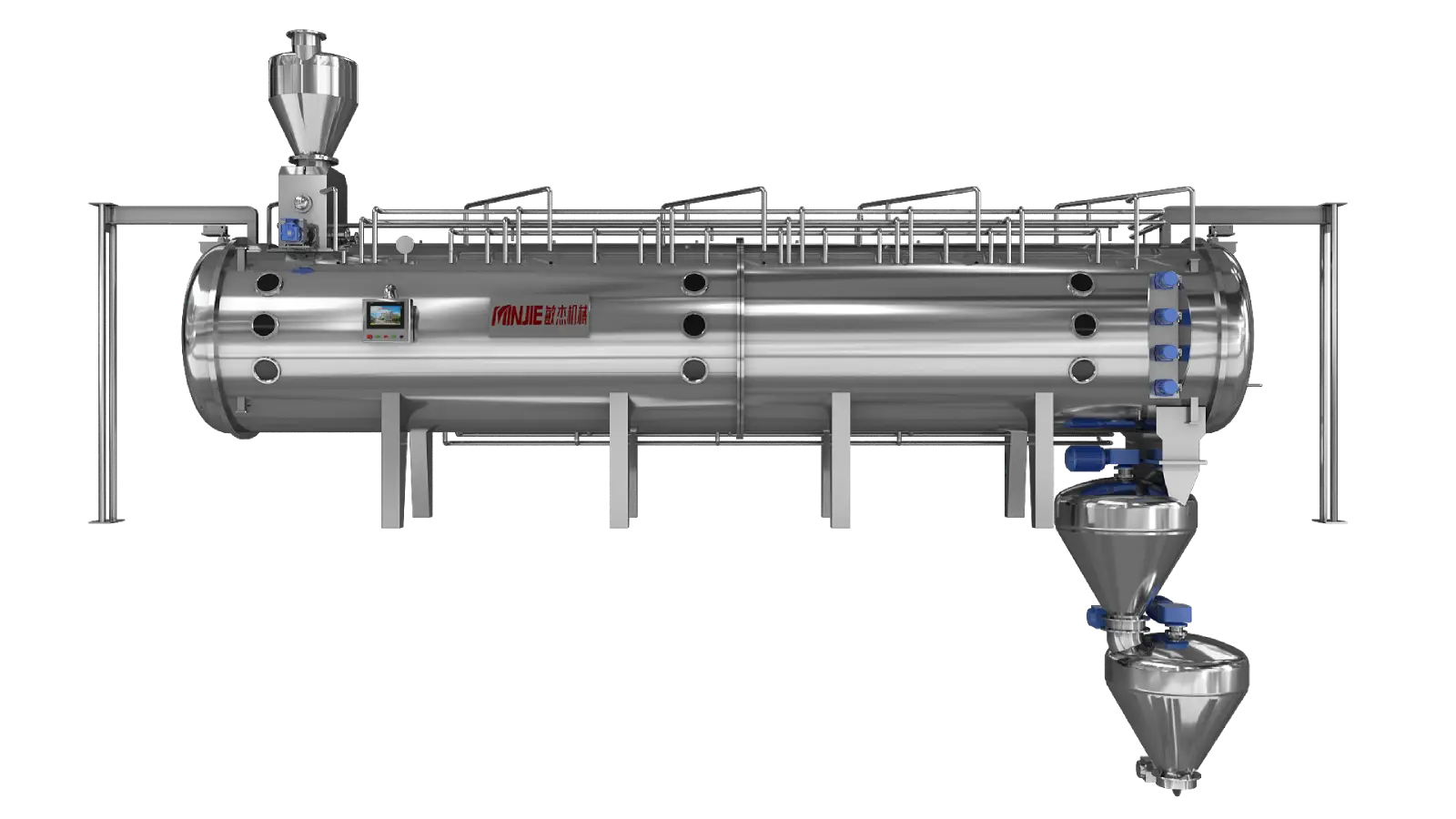 Vacuum Belt Dryer for Solid