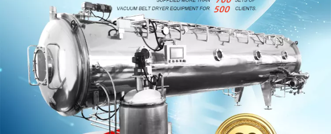 Malt extract drying machine