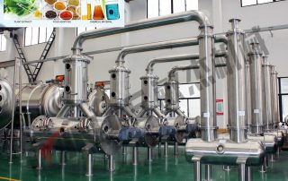 Fruit vegetable plant dehydrating low temperature vacuum evaporator