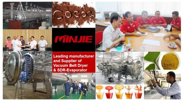Shanghai-Minjie vacuum belt dryer manufacturer