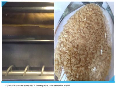 Pure honey powder Ddrying with vacuum belt dryer