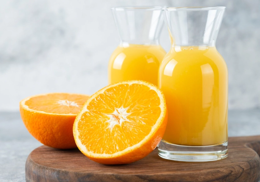 Orange Juice Processing with Vacuum Low-Temperature Evaporator and Vacuum Belt Dryer